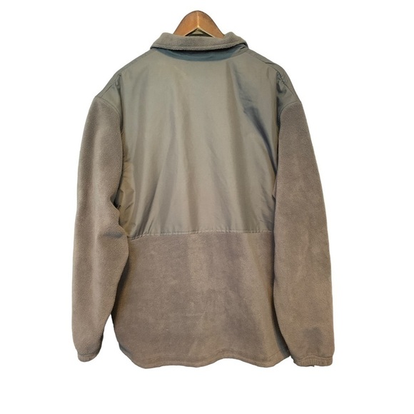 New Mens JanSport Gray Polar Fleece Jacket Size XL Windbreaker - Picture 2 of 9